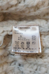 a'nuke(アンヌーク)　Short Zip Knit