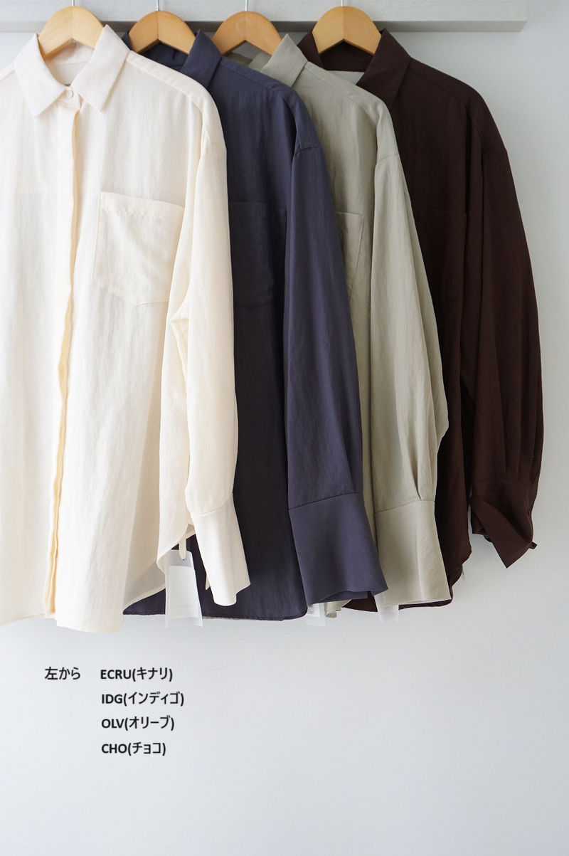 再入荷 TODAYFUL（トゥデイフル）Silky Pocket Shirts – SACHET.