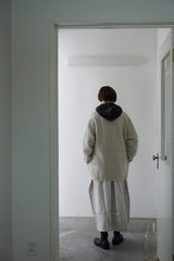 PARIS DE AOUNE(パリドゥアオウネ)　Naia heavy satin コクーンスカート