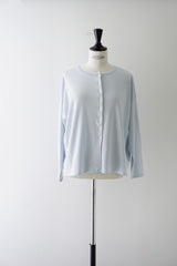 STAMP AND DIARY(スタンプアンドダイアリー)　コットンカシミヤ　2WAYワイドカーディガン長袖