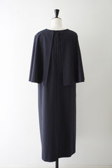 utilite(ユティリテ)　トロストレッチ　ケープワンピース