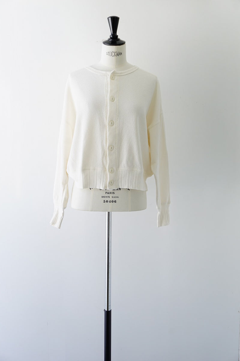 KHA:KI(カーキ)　HONEYCOMB CARDIGAN