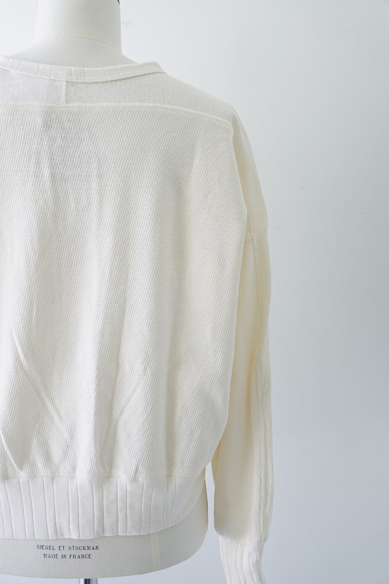 KHA:KI(カーキ)　HONEYCOMB CARDIGAN