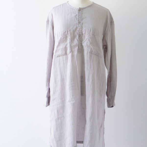 maison de soil(メゾンドソイル) HANDWOVEN KHADI COTTON LINEN PLAIN