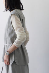 me.（ミードット）Vneck vest
