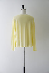 me.（ミードット）flow cotton silk L/S T