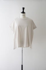 Nouvelles du paradis(ヌーベルドゥパラディ) トロワ天竺　フレンチワイドTシャツ