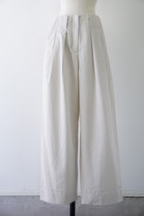 a'nuke(アンヌーク)　Twill Loose Pants 在庫はカラーサイズ欄参照