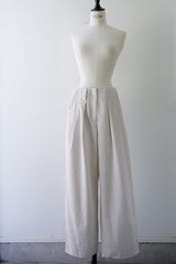 a'nuke(アンヌーク)　Twill Loose Pants 在庫はカラーサイズ欄参照