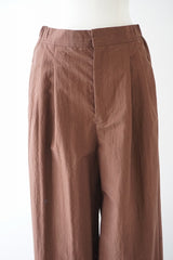 U PHORICA(ユーフォリカ)　60/1コットンナイロンタイプライター　パンツ