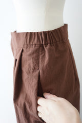 U PHORICA(ユーフォリカ)　60/1コットンナイロンタイプライター　パンツ