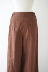 U PHORICA(ユーフォリカ)　60/1コットンナイロンタイプライター　パンツ