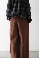 再入荷　U PHORICA(ユーフォリカ)　60/1コットンナイロンタイプライター　パンツ