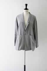 prit（プリット）50/1オーガニックコットンボイルビエラ近江晒加工　ワンボタンジャケット