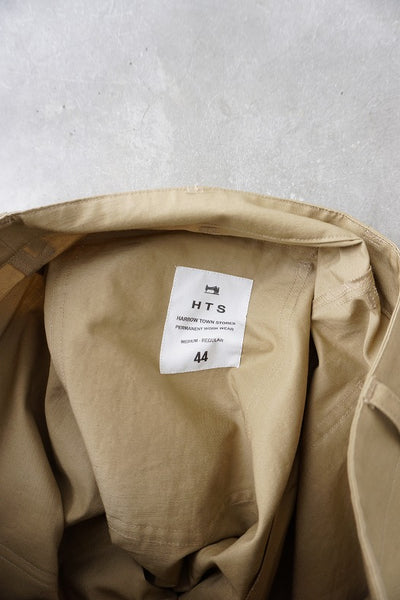 HTS(エイチティーエス) COTTON/LINEN KERSEY BAKER PANTS コットン