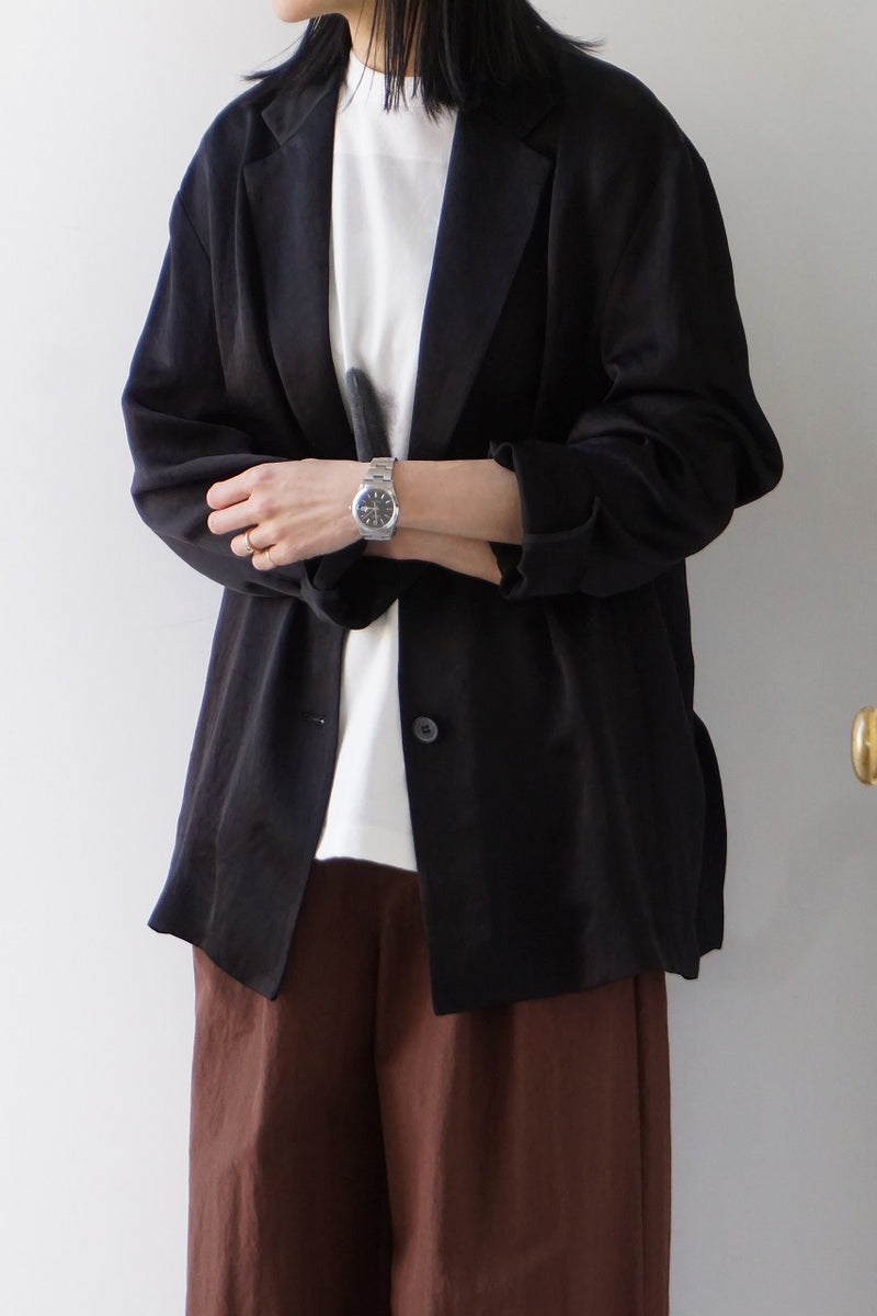 TODAYFUL（トゥデイフル）Satin Over Jacket　在庫はお問合せください　