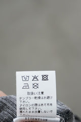 prit（プリット）リネンコットン交織平織ピグメント加工　タックバギーパンツ