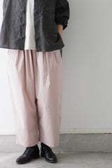 UNIVERSAL TISSU(ユニヴァーサルティシュ)　ナチュラルタイプライター/6ozデニム　コクーンイージーパンツ