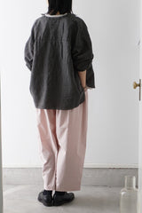 UNIVERSAL TISSU(ユニヴァーサルティシュ)　ナチュラルタイプライター/6ozデニム　コクーンイージーパンツ