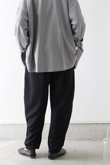 WHYTO.(ホワイト) tuck barrel pants