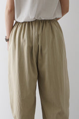 WHYTO.(ホワイト) tuck barrel pants