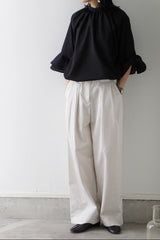 a'nuke(アンヌーク)　Twill Loose Pants 在庫はカラーサイズ欄参照