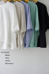 Nouvelles du paradis(ヌーベルドゥパラディ) トロワ天竺　ワイドTシャツ