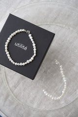 utilite(ユティリテ)　original　accesories　ブレスレット　グレー系