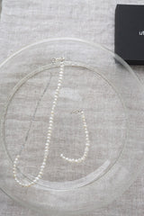 utilite(ユティリテ)　original　accesories　ネックレス40㎝　グレー系