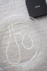 utilite(ユティリテ)　original　accesories　ネックレス40㎝　シロ