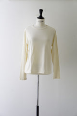 me.（ミードット）washable silk jersey L/S