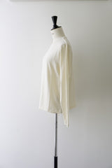 me.（ミードット）washable silk jersey L/S