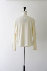 me.（ミードット）washable silk jersey L/S