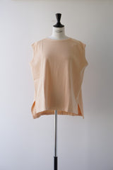 KHA:KI(カーキ)　HONEYCOMB SLEEVELESS TOP