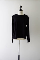 me.（ミードット）washable silk jersey L/S