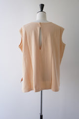 KHA:KI(カーキ)　HONEYCOMB SLEEVELESS TOP