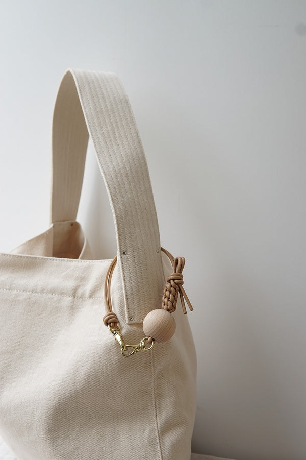 _Fot（フォート）knot　ball-hand strap  beige