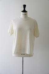 me.（ミードット）washable silk jersey basic T