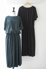 FACTORY(ファクトリー) バンブーコットン　ブラウジングワンピース