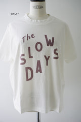 tumugu(ツムグ)　ラフィ天竺　プリントT