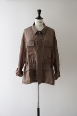KHA:KI(カーキ)　RAMIE B.D.U SHIRTS JACKET