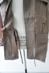 KHA:KI(カーキ)　RAMIE B.D.U SHIRTS JACKET