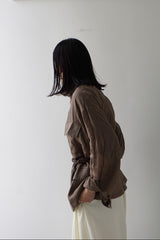 KHA:KI(カーキ)　RAMIE B.D.U SHIRTS JACKET