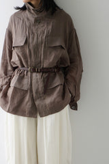 KHA:KI(カーキ)　RAMIE B.D.U SHIRTS JACKET