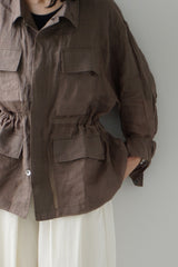 KHA:KI(カーキ)　RAMIE B.D.U SHIRTS JACKET