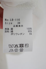 LAITERIE(レイトリー)  リユールリネン　ボトルネックプルオーバー