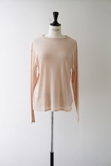 ROBE de PEAU（ローブデポー）SUPIMA TENJIKU TERECO PULL OVER