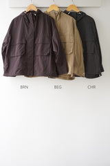 assiette(アシェット)　LIMONTAナイロンシャンブレー　ライトアウター