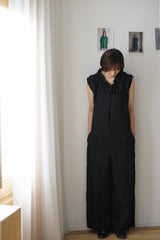 fog linen work(フォグリネンワー)マリサロペット  ブラック