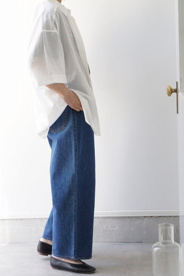 a'nuke(アンヌーク)　Harfsleeve Loose Shirts